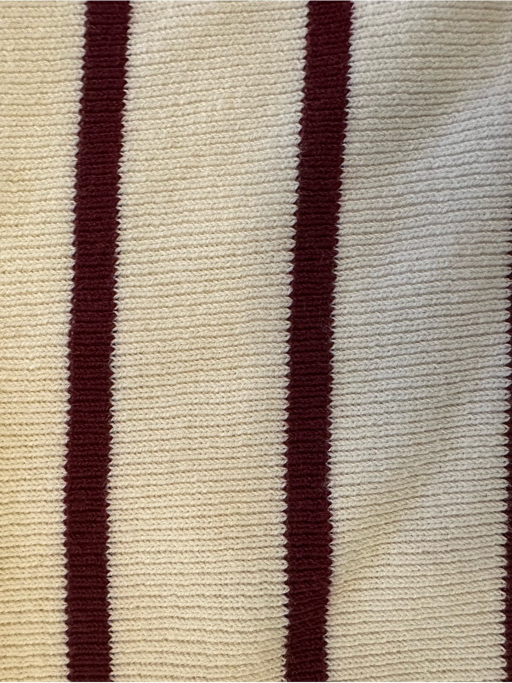 Talbots 3Xp Cream Ribbed Knit Top - Picture 5 of 5